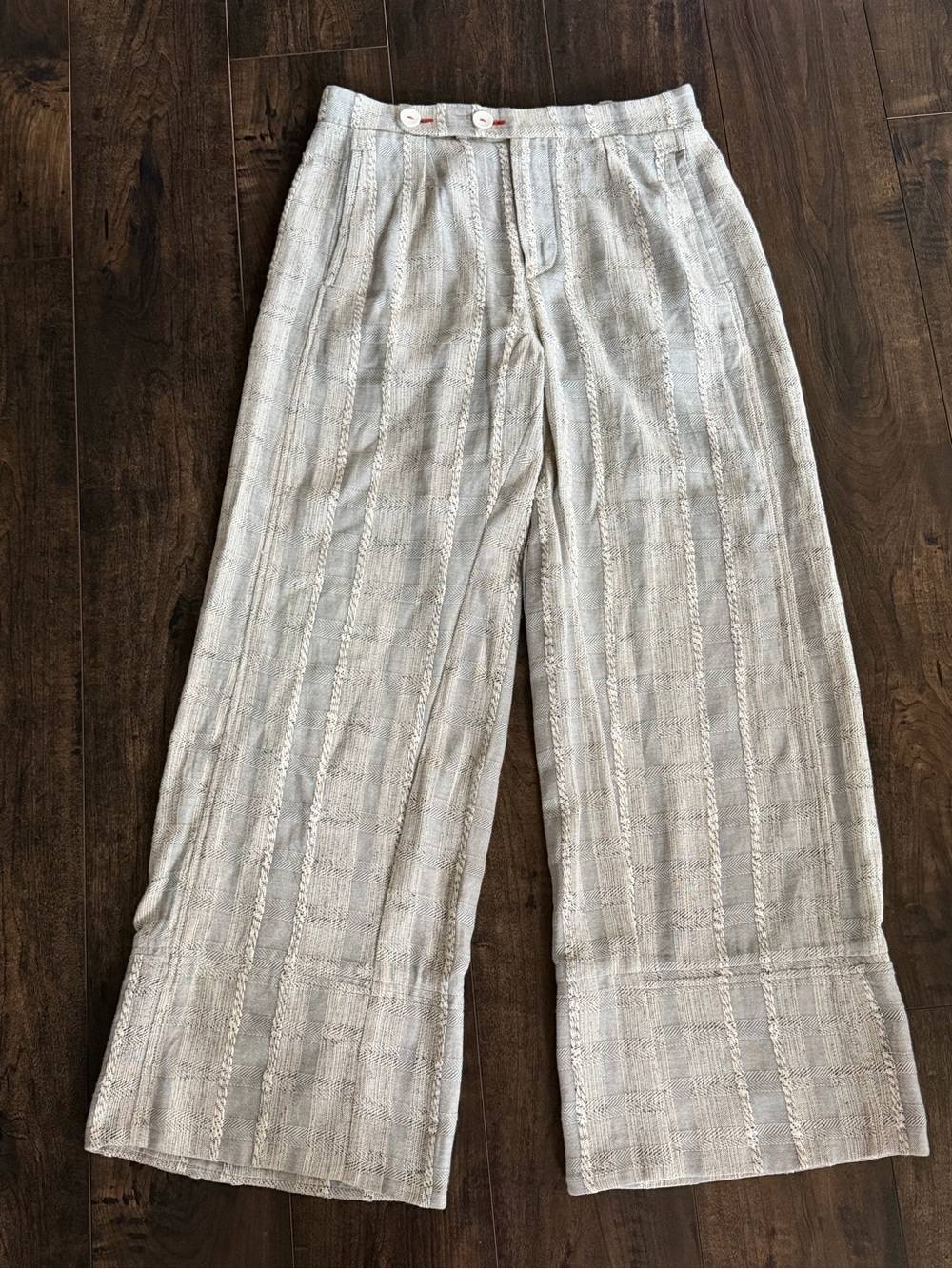 NWOT Free People All Play Wide-Leg Trousers - Picture 3 of 6